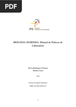 Biologia Marinha Manual de Práticas de Laboratório