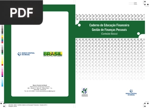 Caderno de Educação Financeira. Gestão de Finanças Pessoais