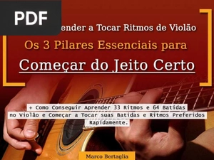 Como aprender a tocar ritmos de violão Os 3 Pilares essenciais