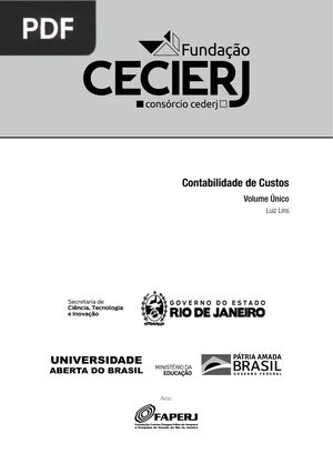 Contabilidade de Custos