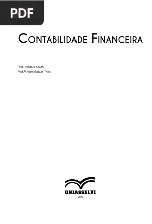 Contabilidade Financeira