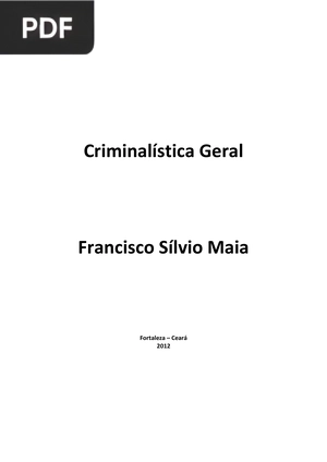 Criminalística Geral
