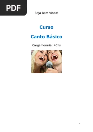 Curso canto básico