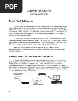 Curso de Java Básico