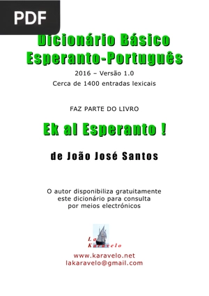 Dicionário básico esperanto-português