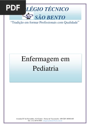 Enfermagem em Pediatria