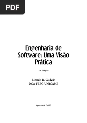 Engenharia de Software: Uma Visão Prática