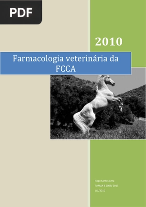Farmacologia veterinária da FCCA