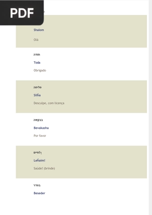 Guia de frases em hebraico