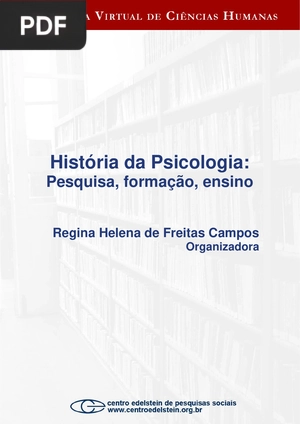História da Psicologia. Pesquisa, formação, ensino