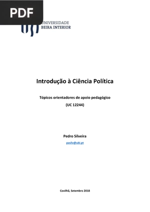 Introdução à Ciência Política