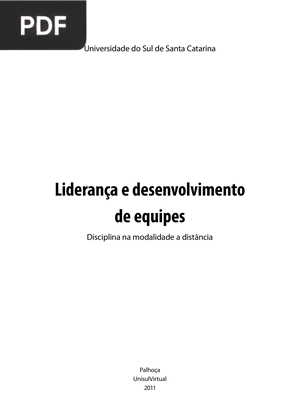 Liderança e desenvolvimento de equipes
