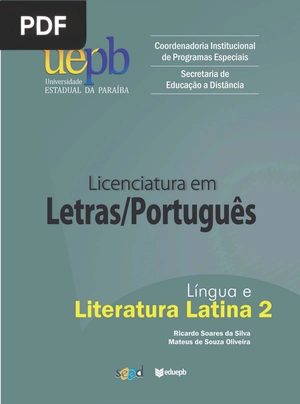 Língua e literatura latina 2