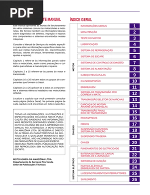 Manual de Mecanica HONDA Completo