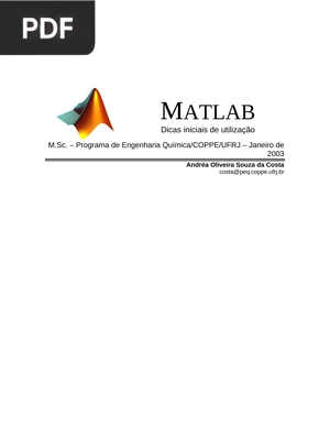MATLAB. Dicas iniciais de utilização
