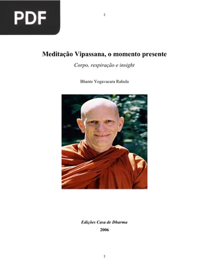 Meditação Vipassana, o momento presente: Corpo, respiração e insight