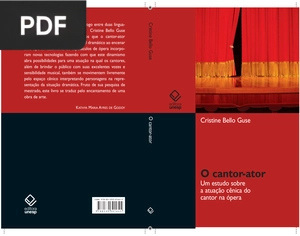 O cantor-ator -  Um Estudo sobre a Atuação Cênica do Cantor na Ópera