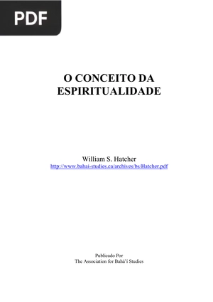 O Conceito da Espiritualidade