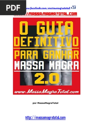 O guía definitivo para ganhar massa magra