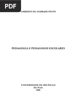 Pedagogia e pedagogos escolares