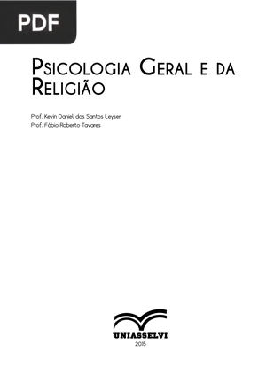 Psicologia Geral e da Religião