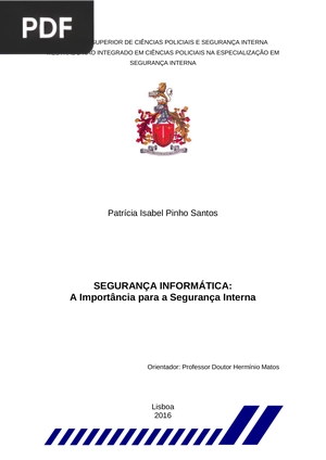 Segurança da Informação: A Importância para a Segurança Interna