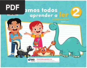 Vamos Todos Aprender a Ler- Primeiro Ano - Caderno do Aluno 2