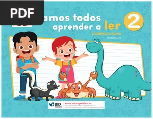 Vamos Todos Aprender a Ler- Primeiro Ano - Caderno do Aluno 2